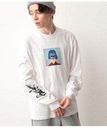 JUNRED | 【Ryuji KamiyamaxJUNREDコラボ】アート長袖Tシャツ(Tシャツ/カットソー)