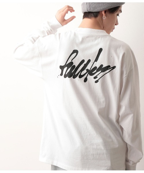 JUNRED（ジュンレッド）の「【Ryuji KamiyamaxJUNREDコラボ】アート長袖Tシャツ（Tシャツ/カットソー・メンズ・ホワイト/ホワイト系その他/ベージュ/パープル・M/L）」の8枚目の写真