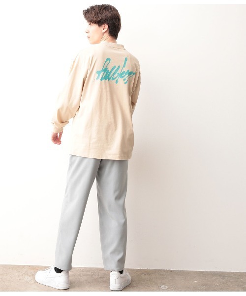 JUNRED（ジュンレッド）の「【Ryuji KamiyamaxJUNREDコラボ】アート長袖Tシャツ（Tシャツ/カットソー・メンズ・ホワイト/ホワイト系その他/ベージュ/パープル・M/L）」の11枚目の写真