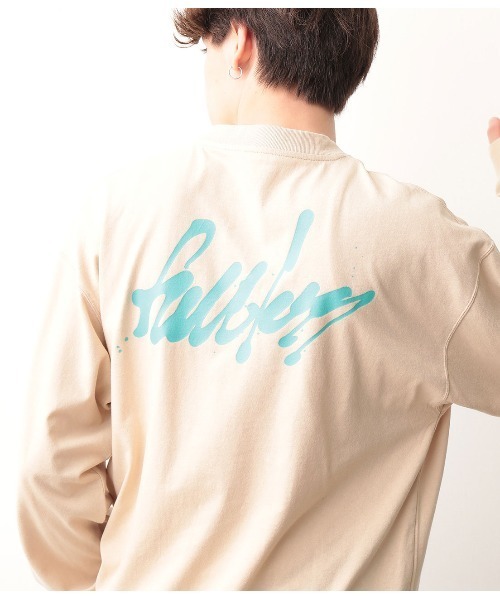 JUNRED（ジュンレッド）の「【Ryuji KamiyamaxJUNREDコラボ】アート長袖Tシャツ（Tシャツ/カットソー・メンズ・ホワイト/ホワイト系その他/ベージュ/パープル・M/L）」の12枚目の写真