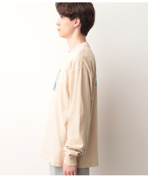 JUNRED（ジュンレッド）の「【Ryuji KamiyamaxJUNREDコラボ】アート長袖Tシャツ（Tシャツ/カットソー・メンズ・ホワイト/ホワイト系その他/ベージュ/パープル・M/L）」の14枚目の写真