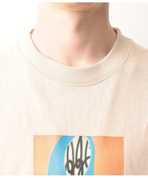 JUNRED（ジュンレッド）の「【Ryuji KamiyamaxJUNREDコラボ】アート長袖Tシャツ（Tシャツ/カットソー・メンズ・ホワイト/ホワイト系その他/ベージュ/パープル・M/L）」の16枚目の写真