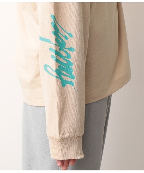 JUNRED（ジュンレッド）の「【Ryuji KamiyamaxJUNREDコラボ】アート長袖Tシャツ（Tシャツ/カットソー・メンズ・ホワイト/ホワイト系その他/ベージュ/パープル・M/L）」の17枚目の写真