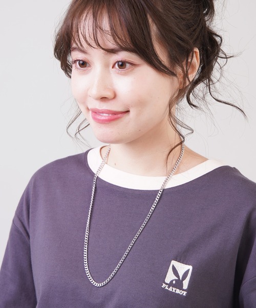 SPINNS(スピンズ)の「シルバーチェーンネックレス/60㎝/ レイヤードにも使いやすい長めレングス(ネックレス・メンズ・シルバー/ゴールド/シルバー×ゴールド・ONESIZE)」の17枚目の写真