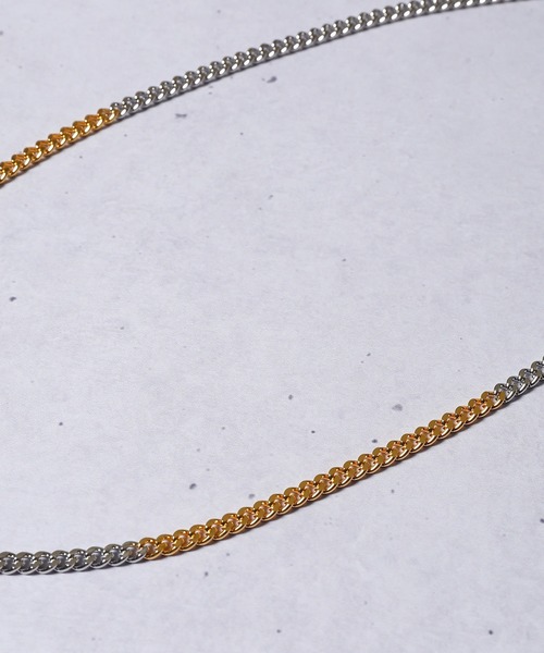 SPINNS(スピンズ)の「【ZOZOTOWN限定プライス】60cm チェーンネックレス(ネックレス・メンズ・シルバー/ゴールド/シルバー×ゴールド・ONESIZE)」の7枚目の写真