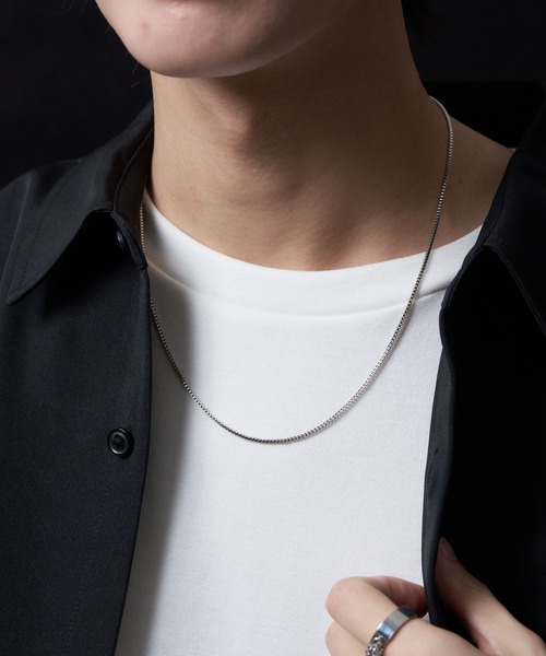 WEGO/ステンレスチェーンネックレス50㎝（ネックレス）｜WEGO