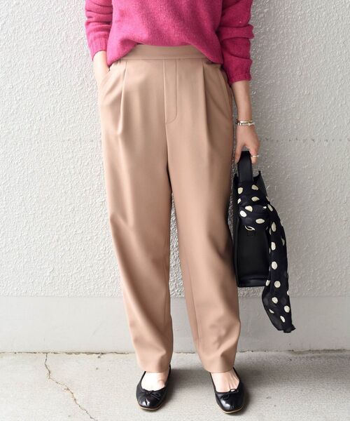 SHIPS any（シップス エニィ）の「SHIPS any: ストレッチ ジョッパーズパンツ◇（その他パンツ・レディース・ブラック/ベージュ/ピンク・40/38/36）」の4枚目の写真