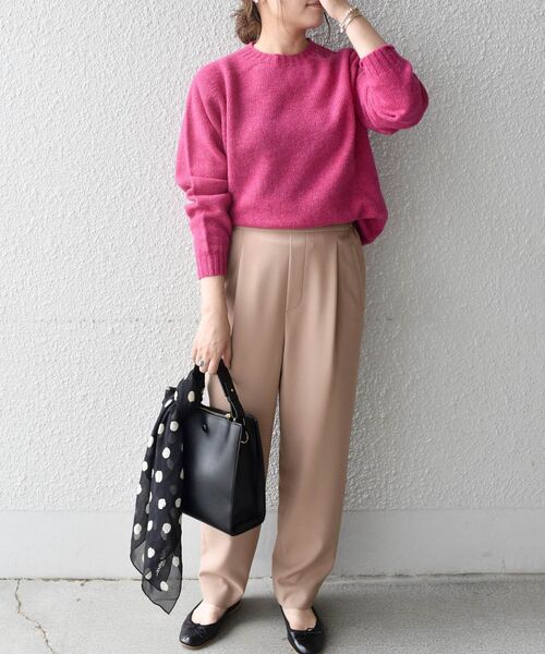 SHIPS any（シップス エニィ）の「SHIPS any: ストレッチ ジョッパーズパンツ◇（その他パンツ・レディース・ブラック/ベージュ/ピンク・40/38/36）」の5枚目の写真