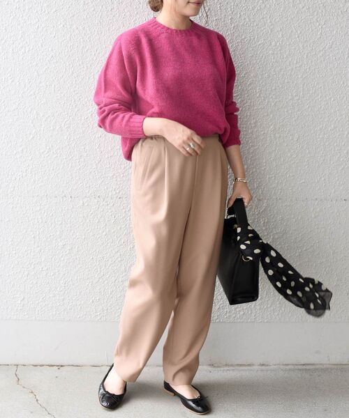 SHIPS any（シップス エニィ）の「SHIPS any: ストレッチ ジョッパーズパンツ◇（その他パンツ・レディース・ブラック/ベージュ/ピンク・40/38/36）」の6枚目の写真
