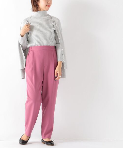 SHIPS any（シップス エニィ）の「SHIPS any: ストレッチ ジョッパーズパンツ◇（その他パンツ・レディース・ブラック/ベージュ/ピンク・40/38/36）」の13枚目の写真