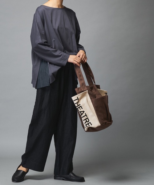 PUAL CE CIN（ピュアルセシン）の「ラミーワイドパンツ（その他パンツ・レディース・ブラック/グレー/ベージュ・FREE）」の11枚目の写真