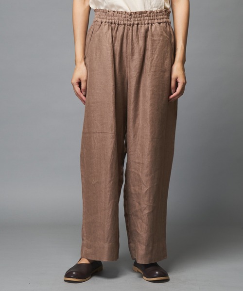 PUAL CE CIN（ピュアルセシン）の「ラミーワイドパンツ（その他パンツ・レディース・ブラック/グレー/ベージュ・FREE）」の20枚目の写真