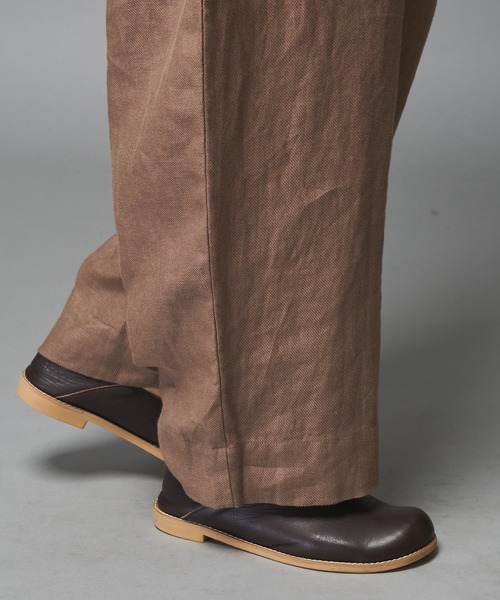 PUAL CE CIN（ピュアルセシン）の「ラミーワイドパンツ（その他パンツ・レディース・ブラック/グレー/ベージュ・FREE）」の18枚目の写真