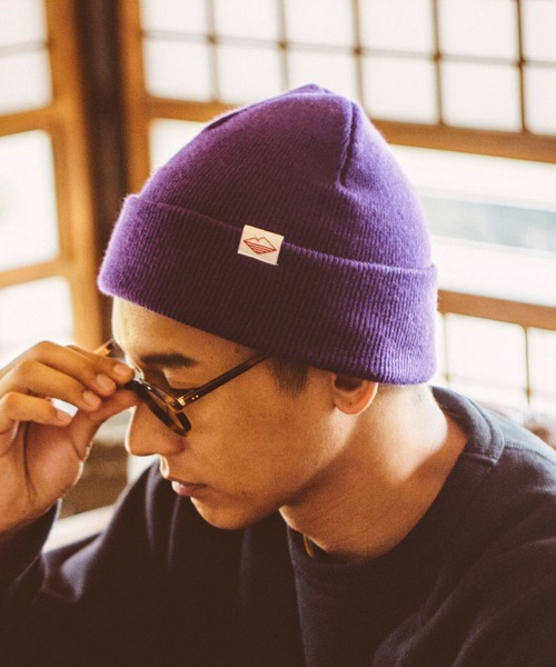 Battenwear（バテンウエア）の「【Battenwear/バテンウェア】ニットキャップ/Watch Cap（ニットキャップ/ビーニー・メンズ・パープル/ネイビー/レッド/カーキ/オレンジ/カーキブラウン/ブルーグリーン/ブラック・ONE SIZE）」の6枚目の写真