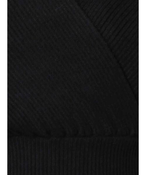 EMODA（エモダ）の「カシュクールショートニット（ニット/セーター・レディース・ベージュ/ブラック/グレー・FREE）」の19枚目の写真