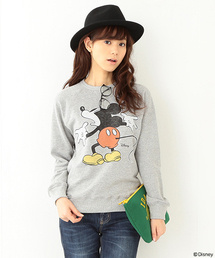 Ray BEAMS | JUNK FOOD ×Ray BEAMS / 別注ミッキー back(スウェット)