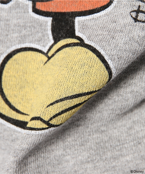 Ray BEAMS（レイビームス）の「JUNK FOOD ×Ray BEAMS / 別注ミッキー back（スウェット・レディース・グレー・ONE SIZE）」の9枚目の写真