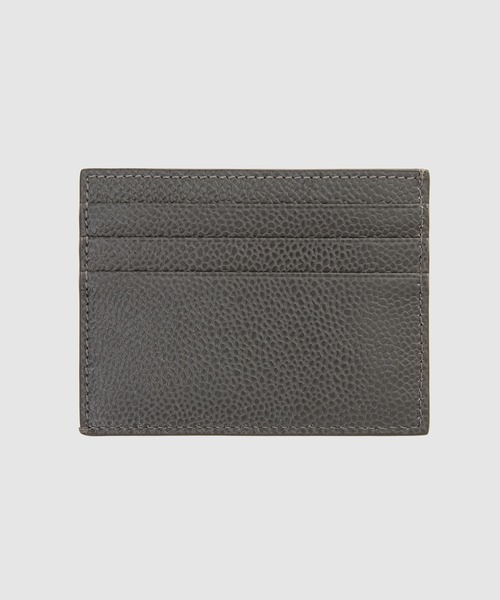 THOM BROWNE（トムブラウン）の「CARD HOLDER W/ NOTE COMPARTMENT IN PEBBLE GRAIN