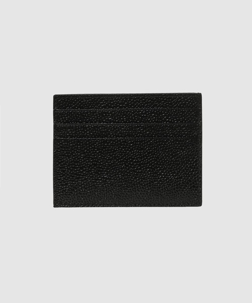 THOM BROWNE（トムブラウン）の「CARD HOLDER W/ NOTE COMPARTMENT IN PEBBLE GRAIN