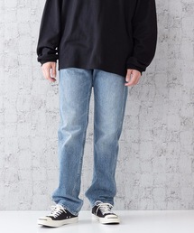 【LEVI'S/リーバイス】RED LR505 ストレート AW デニム/ジーンズ ルーズストレートシルエット/ワイドパンツ サステイナブルヘンプ素材