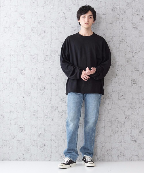 Levi's RED(リーバイスレッド)の「【LEVI'S/リーバイス】RED LR505 ストレート AW デニム/ジーンズ ルーズストレートシルエット/ワイドパンツ サステイナブルヘンプ素材(デニムパンツ・メンズ・ブルー系その他・32inch/30inch/28inch/34inch/31inch/29inch/33inch)」の2枚目の写真