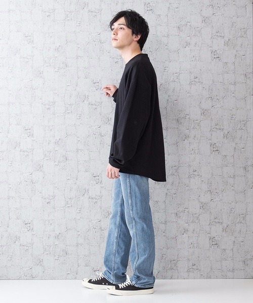 Levi's RED(リーバイスレッド)の「【LEVI'S/リーバイス】RED LR505 ストレート AW デニム/ジーンズ ルーズストレートシルエット/ワイドパンツ サステイナブルヘンプ素材(デニムパンツ・メンズ・ブルー系その他・32inch/30inch/28inch/34inch/31inch/29inch/33inch)」の4枚目の写真