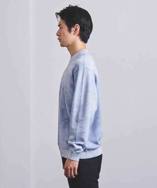 UNITED ARROWS(ユナイテッドアローズ)の「<UNITED ARROWS> オーバーダイ クルーネック(ニット/セーター・メンズ・ライトブルー/イエロー・SMALL/MEDIUM/LARGE/X-LARGE)」の3枚目の写真