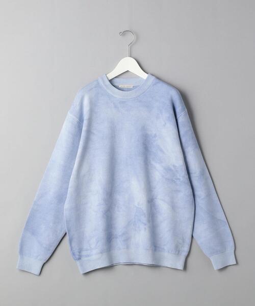 UNITED ARROWS(ユナイテッドアローズ)の「<UNITED ARROWS> オーバーダイ クルーネック(ニット/セーター・メンズ・ライトブルー/イエロー・SMALL/MEDIUM/LARGE/X-LARGE)」の10枚目の写真