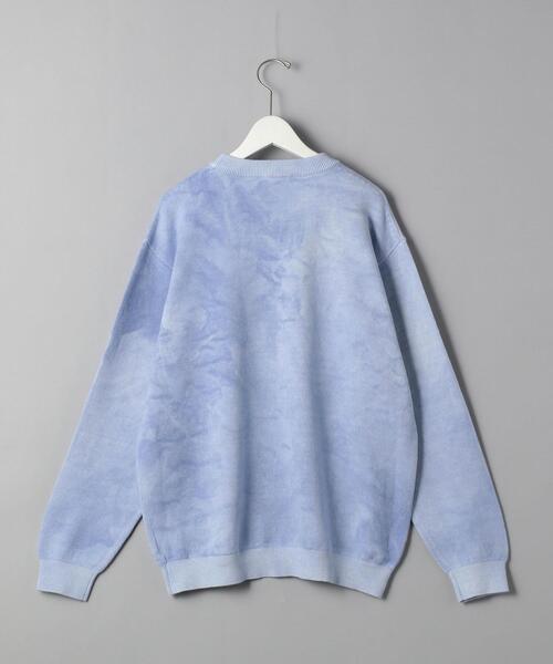UNITED ARROWS(ユナイテッドアローズ)の「<UNITED ARROWS> オーバーダイ クルーネック(ニット/セーター・メンズ・ライトブルー/イエロー・SMALL/MEDIUM/LARGE/X-LARGE)」の5枚目の写真