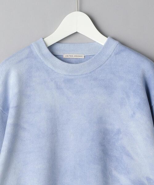 UNITED ARROWS(ユナイテッドアローズ)の「<UNITED ARROWS> オーバーダイ クルーネック(ニット/セーター・メンズ・ライトブルー/イエロー・SMALL/MEDIUM/LARGE/X-LARGE)」の6枚目の写真