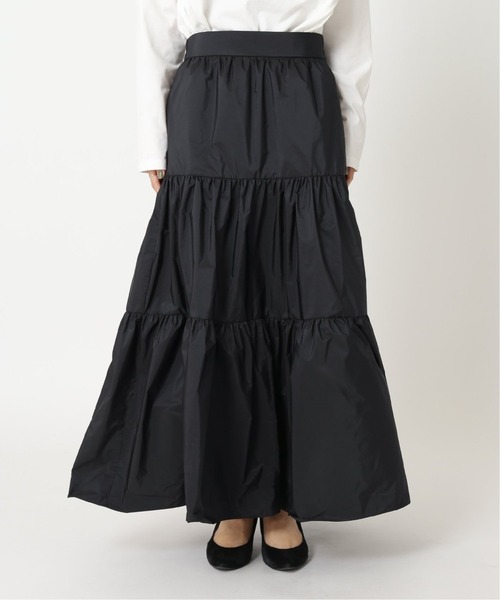 JOURNAL STANDARD（ジャーナルスタンダード）の「ライトメモリーティアードスカート◆2（スカート・レディース・ネイビー/ブラウン・36/38）」の10枚目の写真