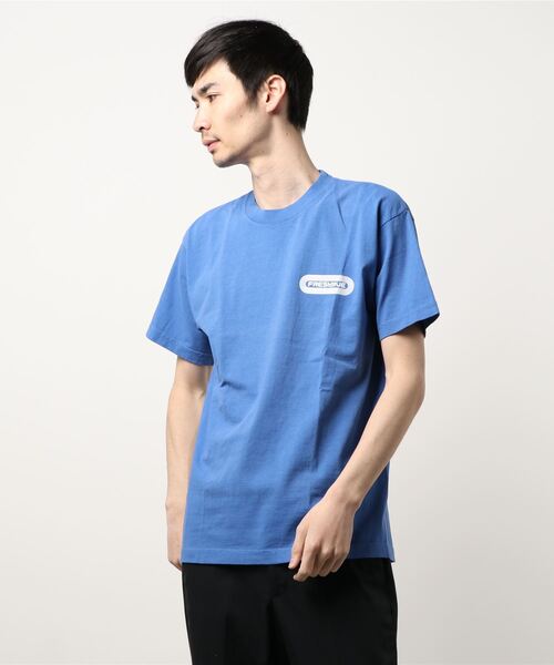 FRESHJIVE（フレッシュジャイブ）の「《JB2》《FRESHJIVE》 Tｼｬﾂ LOGO（Tシャツ/カットソー・メンズ・レッド/ブルー・M）」の2枚目の写真