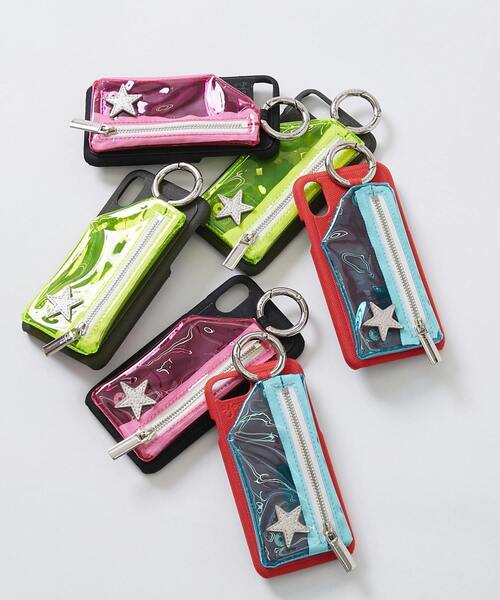 CONVERSE TOKYO(コンバーストウキョウ)の「【CONVERSE TOKYO×ajew】PVC携帯ケース(スマホケース/カバー・レディース・レッド/カーキ・1/2/3)」の3枚目の写真