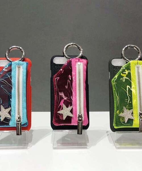 CONVERSE TOKYO(コンバーストウキョウ)の「【CONVERSE TOKYO×ajew】PVC携帯ケース(スマホケース/カバー・レディース・レッド/カーキ・1/2/3)」の6枚目の写真