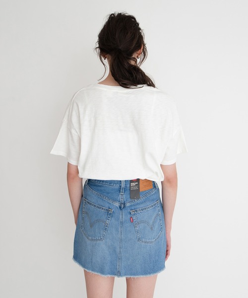 Levi's（リーバイス）の「GOOD TIMES VNK TEE CLOUD DANCER（Tシャツ/カットソー・レディース・マルチ・S/M/L/XS）」の9枚目の写真