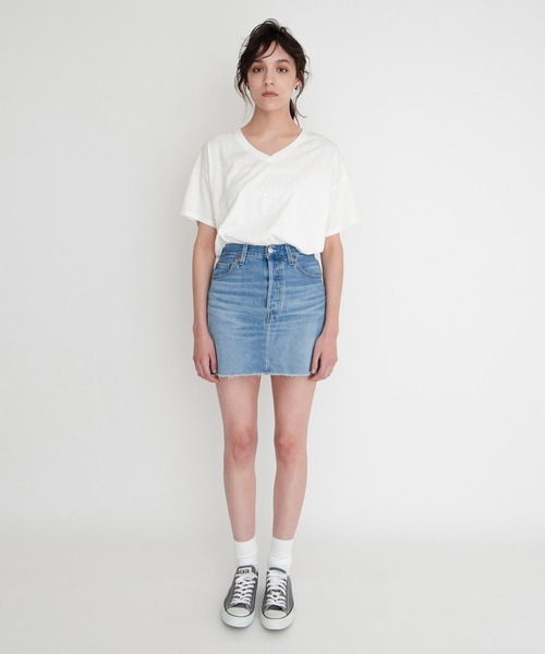 Levi's（リーバイス）の「GOOD TIMES VNK TEE CLOUD DANCER（Tシャツ/カットソー・レディース・マルチ・S/M/L/XS）」の10枚目の写真