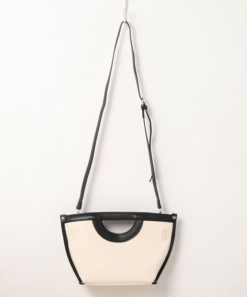 ap retro（アプレトロ）の「キャンバス×レザーハンドバック【ZOZO限定アイテム】（ハンドバッグ・レディース・ベージュ/ブラック/ブラウン・FREE）」の7枚目の写真