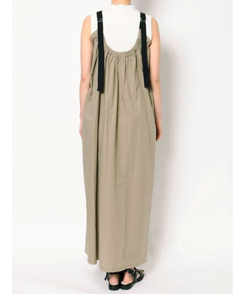 LAGUNAMOON（ラグナムーン）の「ネックホルダードレープワンピース（ワンピース・レディース・アイボリー/ブルー/カーキ・SMALL/MEDIUM）」の13枚目の写真