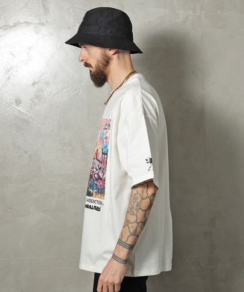 BRANDALISED（ブランダライズド）の「GA×BRANDALISED BOY-ART TEE（Tシャツ/カットソー・メンズ・ブラック/ホワイト・L/M）」の13枚目の写真