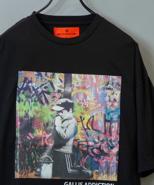 BRANDALISED（ブランダライズド）の「GA×BRANDALISED BOY-ART TEE（Tシャツ/カットソー・メンズ・ブラック/ホワイト・L/M）」の18枚目の写真