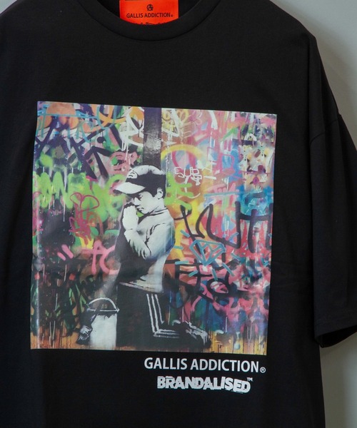 BRANDALISED（ブランダライズド）の「GA×BRANDALISED BOY-ART TEE（Tシャツ/カットソー・メンズ・ブラック/ホワイト・L/M）」の17枚目の写真