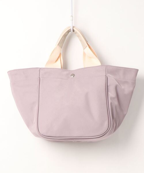 cache cache(カシュ カシュ)の「カシュカシュ cachecache / 多ポケットパイピングトートバッグS(トートバッグ・レディース・ネイビー/グレー/ブラック/ベージュ/レオパード/ゼブラ・FREE)」の8枚目の写真
