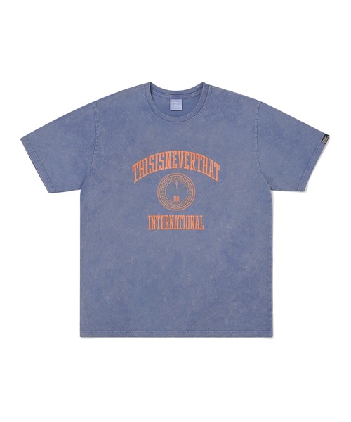 thisisneverthat(ディスイズネバーザット)の「21SSM ACID WASHED TEE(Tシャツ/カットソー・メンズ・チャコールグレー/ネイビー/グレー/エメラルド・S/M/L/XL)」の4枚目の写真