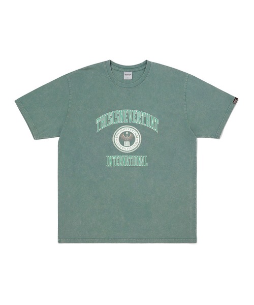 thisisneverthat(ディスイズネバーザット)の「21SSM ACID WASHED TEE(Tシャツ/カットソー・メンズ・チャコールグレー/ネイビー/グレー/エメラルド・S/M/L/XL)」の3枚目の写真