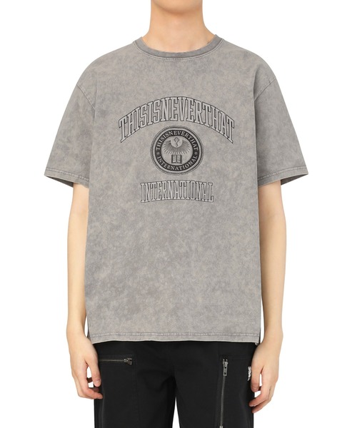thisisneverthat(ディスイズネバーザット)の「21SSM ACID WASHED TEE(Tシャツ/カットソー・メンズ・チャコールグレー/ネイビー/グレー/エメラルド・S/M/L/XL)」の10枚目の写真