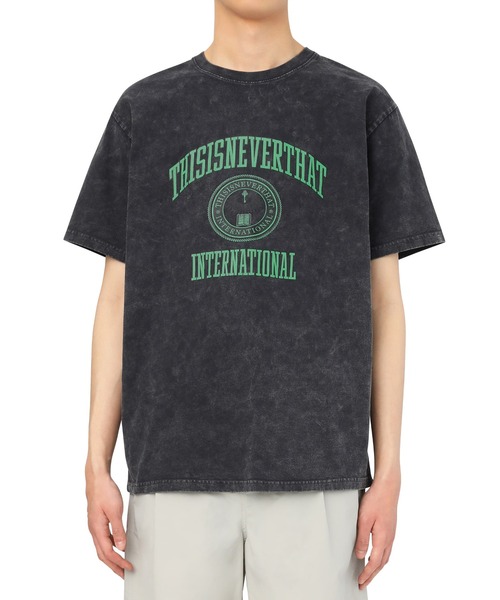 thisisneverthat(ディスイズネバーザット)の「21SSM ACID WASHED TEE(Tシャツ/カットソー・メンズ・チャコールグレー/ネイビー/グレー/エメラルド・S/M/L/XL)」の14枚目の写真