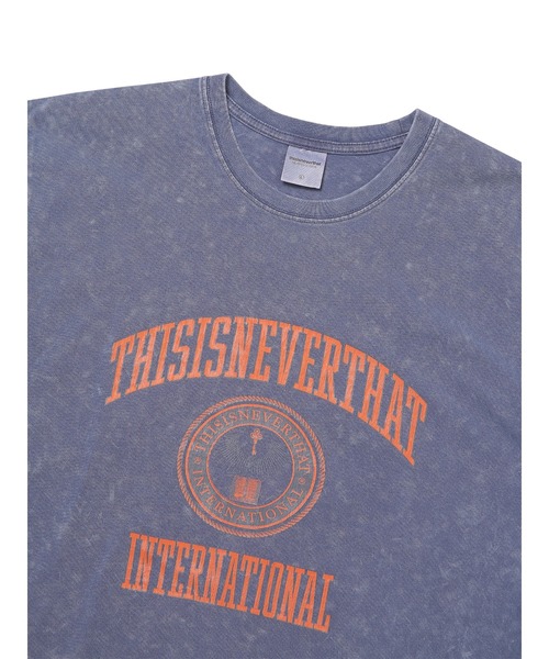 thisisneverthat(ディスイズネバーザット)の「21SSM ACID WASHED TEE(Tシャツ/カットソー・メンズ・チャコールグレー/ネイビー/グレー/エメラルド・S/M/L/XL)」の5枚目の写真