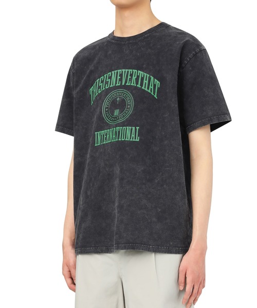 thisisneverthat(ディスイズネバーザット)の「21SSM ACID WASHED TEE(Tシャツ/カットソー・メンズ・チャコールグレー/ネイビー/グレー/エメラルド・S/M/L/XL)」の18枚目の写真