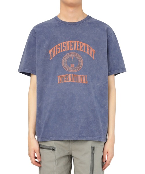thisisneverthat(ディスイズネバーザット)の「21SSM ACID WASHED TEE(Tシャツ/カットソー・メンズ・チャコールグレー/ネイビー/グレー/エメラルド・S/M/L/XL)」の6枚目の写真