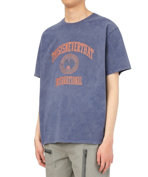 thisisneverthat(ディスイズネバーザット)の「21SSM ACID WASHED TEE(Tシャツ/カットソー・メンズ・チャコールグレー/ネイビー/グレー/エメラルド・S/M/L/XL)」の16枚目の写真